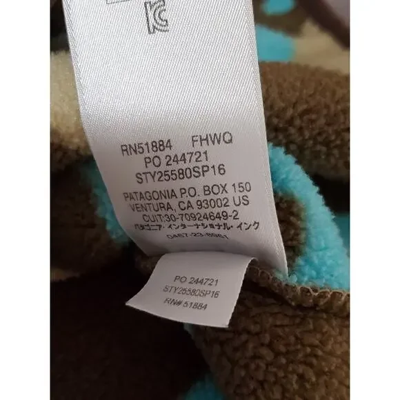 Patagonia Synchilla Snap‑T Fleece Pullover Men’s XXS Camo Retro - Picture 5 of 11